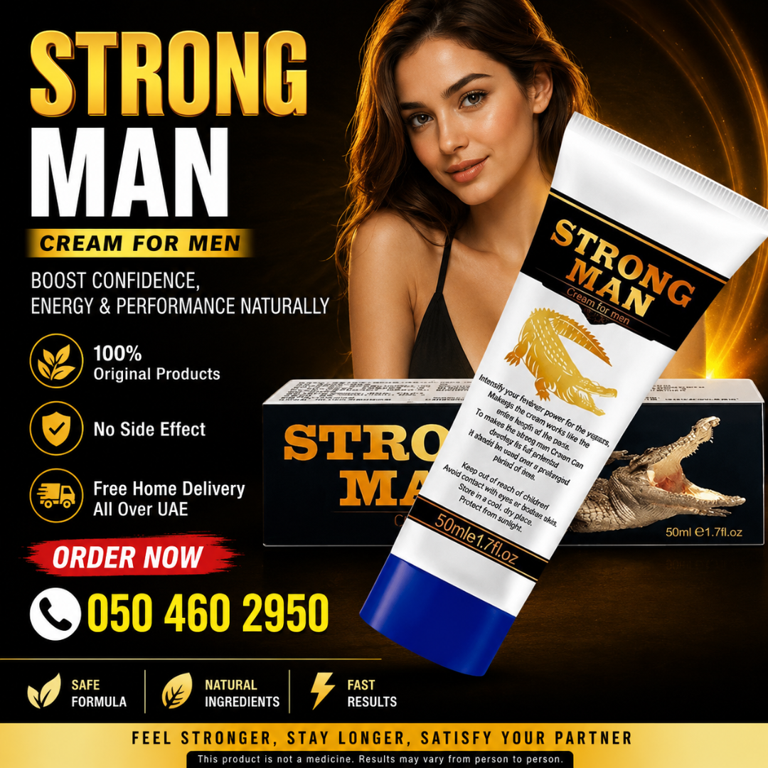 Strong Man Cream 50ml – Herbal Men’s Performance Cream UAE Strong Man Cream