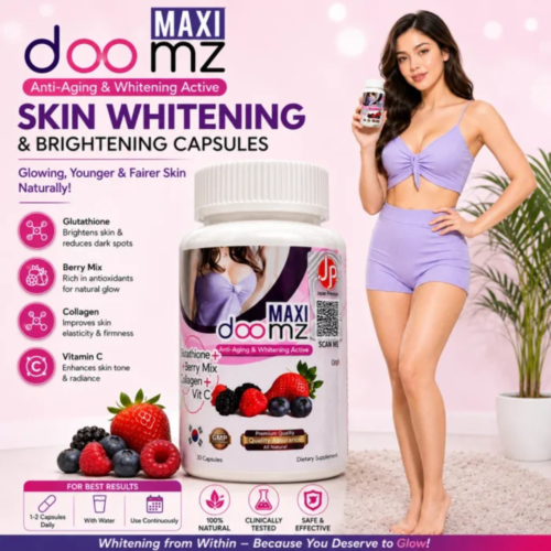 Maxi Doomz Skin Whitening & Brightening Capsules