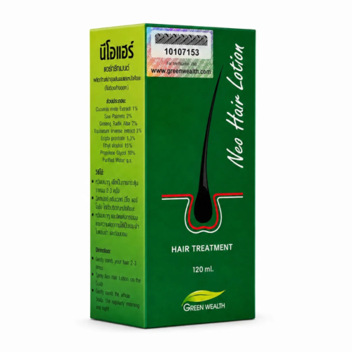 Neo Hair Lotion Green Wealth With Derma Roller - Image 4
