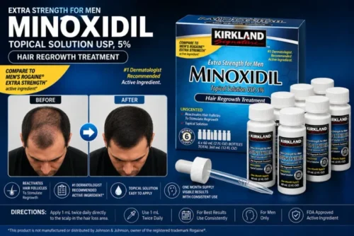 Kirkland Signature Men's Minoxidil 5% Solution Price In Dubai - Image 4