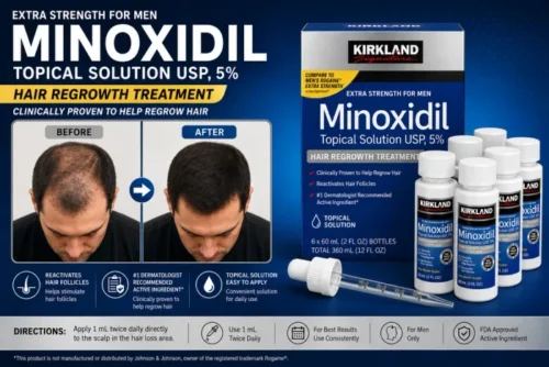 Kirkland Signature Men's Minoxidil 5% Solution Price In Dubai - Image 6